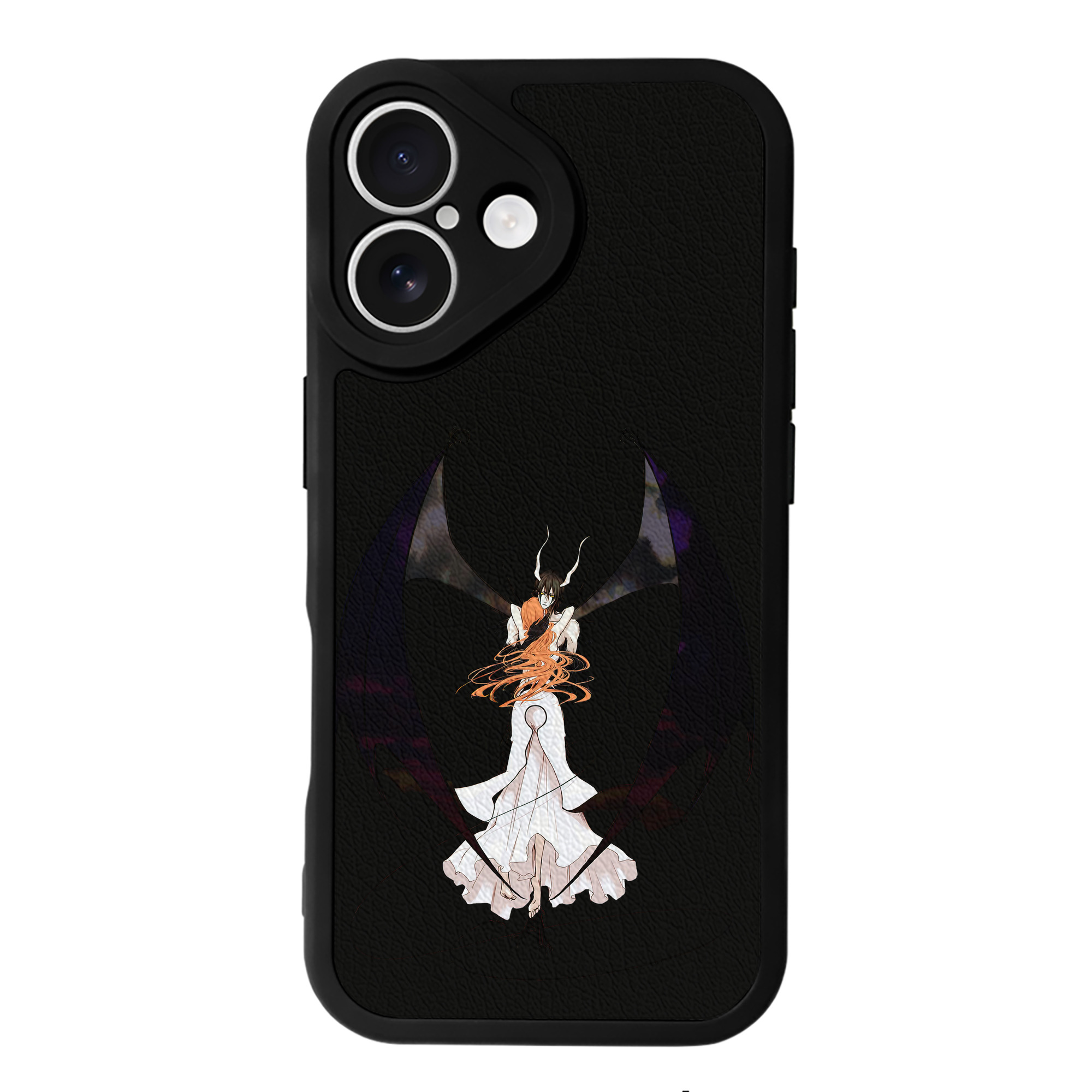 （画像用） ブリーチ ウルキオラ·シファー BLEACH Ulquiorra cifer 【iPhone 16シリーズ対応】シリコンスマホケース（レザー調） 材質：シリコン